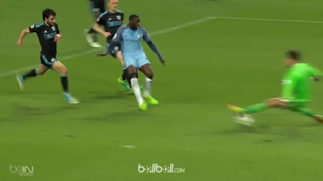 Ini Gol Indah Yaya Toure Hasil Kerja Sama Apik Pemain Manchester City