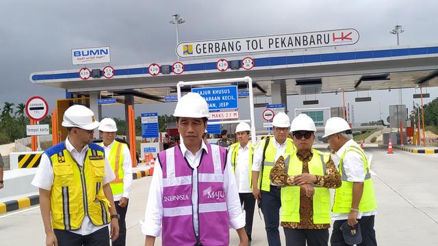 Jokowi Tol Pekanbaru Dumai Beroperasi Akhir April 2020 Bisnis Liputan6 Com