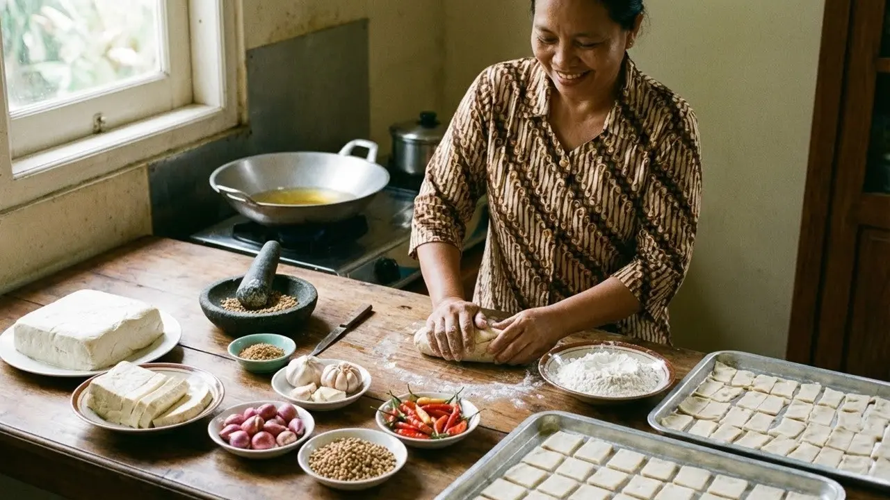 Cara Membuat Kerupuk dari Tahu yang Hampir Bau