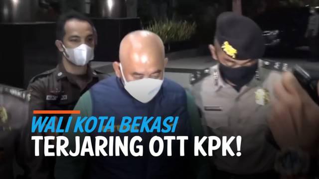 Komisi Pemberantasan Korupsi menangkap Wali Kota Bekasi saat gelar operasi tangkap tangan hari Rabu di Bekasi. Begini reaksi sang wali kota saat dicecar pertanyaan wartawan.