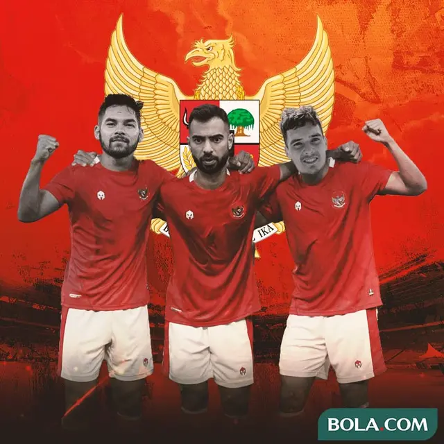 Timnas Indonesia - Ilustrasi formasi 4-3-3: Jordi Amat (bek tengah), Shayne (bek kiri) dan Sandy Walsh (bek kanan)