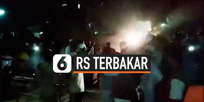 VIDEO: Detik-Detik Kebakaran Rumah Sakit India, 18 Pasien Covid-19 Tewas