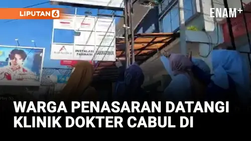 VIDEO: Warga Penasaran dengan Klinik Dokter Cabul di Garut, Pelaku Dihukum Berat
