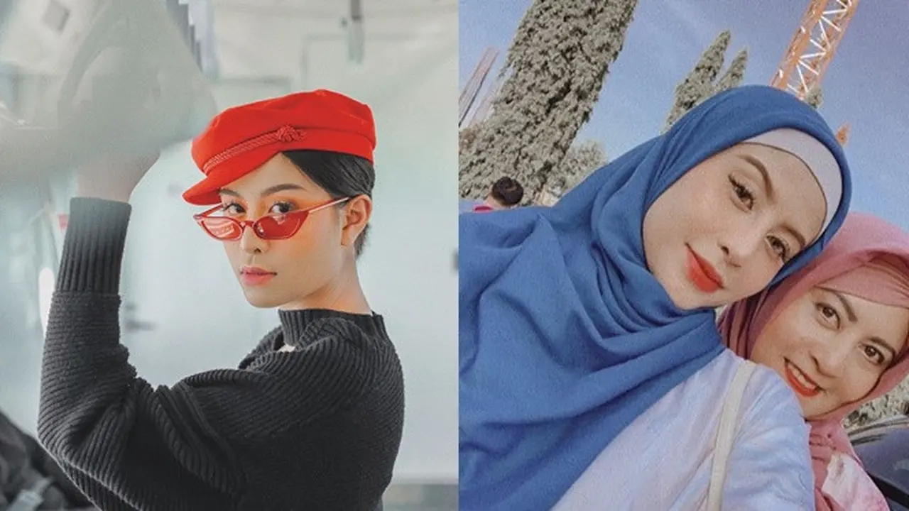 Jarang Terekspos, Ini 6 Momen Kebersamaan Awkarin dengan Ibunda