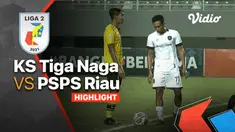 Berita Video, Hasil Pertandingan PSPS Riau Vs KS Tiga Naga pada Selasa (12/10/2021)