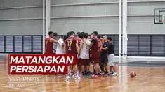 Berita Video West Bandits Fokus Latihan Fisik dan Pertahanan Jelang Babak Playoff IBL Lawan Prawira Bandung