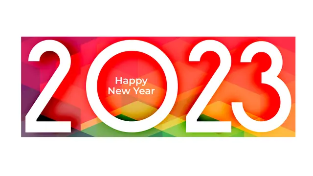 Ilustrasi Tahun Baru 2023.