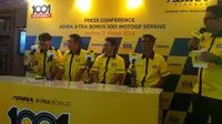 Adira Finance luncurkan program "Adira X-tra Bonus" 1001 tiket gratis nonton MotoGP di Sepang, Malaysia.