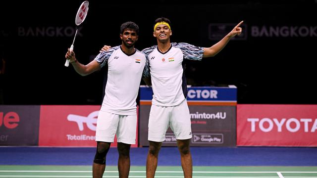 Ganda putra India, Satwiksairaj Rankireddy dan Chirag Shetty