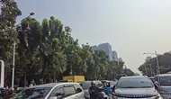 Kondisi Terkini Lalu Lintas Sekitar Monas saat Pesta Rakyat HUT RI