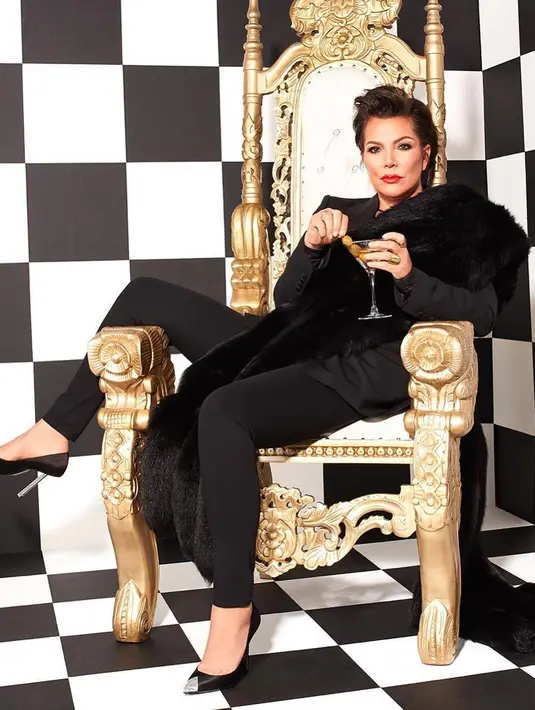 Meski terdengar menyedihkan, namun sepertinya Kris Jenner merasakan hal yang berbeda. (instagram/krisjenner)