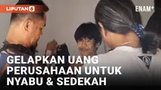 Pusing! Karyawan di Padang Gelapkan Uang Perusahaan untuk Beli Sabu dan Bersedekah