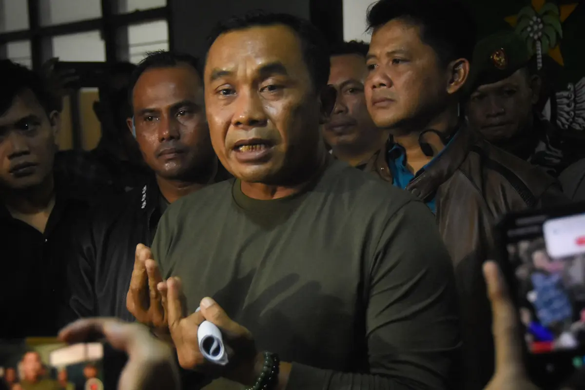 Panglima Kodam Jaya atau Pangdam Jaya Mayjen TNI Mohamad Hasan angkat bicara terkait insiden kebakaran Gudang Amunisi Artileri Medan (Armed) TNI di Kampung Parung Linang, Desa Ciangsana, Gunung Putri, Kabupaten Bogor, Jawa Barat.