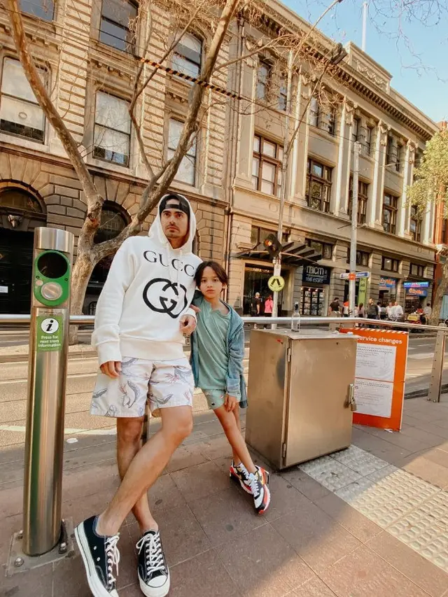 Potret Ashraf Sinclair dan Noah SInclair (Sumber: Instagram/ashrafsinclair)