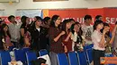 Citizen6, Denpasar: Para peserta SGTC Udayana bersama-sama membangun semangat Citizen Journalism dengan meneriakan " saya bisa menjadi wartawan" dengan panduan dari Don Bosco Salamun selaku panelis.(Pengirim:Ady Permadi)