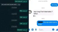 6 Chat Dibalas Setelah Bertahun-Tahun Ini Bikin Elus Dada Sekaligus Kocak (sumber: Instagram/kentangpremium/asupanmemekocak)