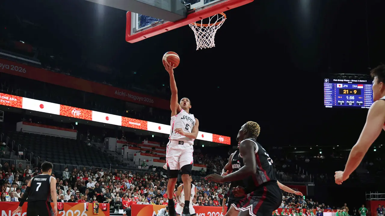 Duel timnas basket Indonesia dengan Jepang di laga perdana Asian Games 2026