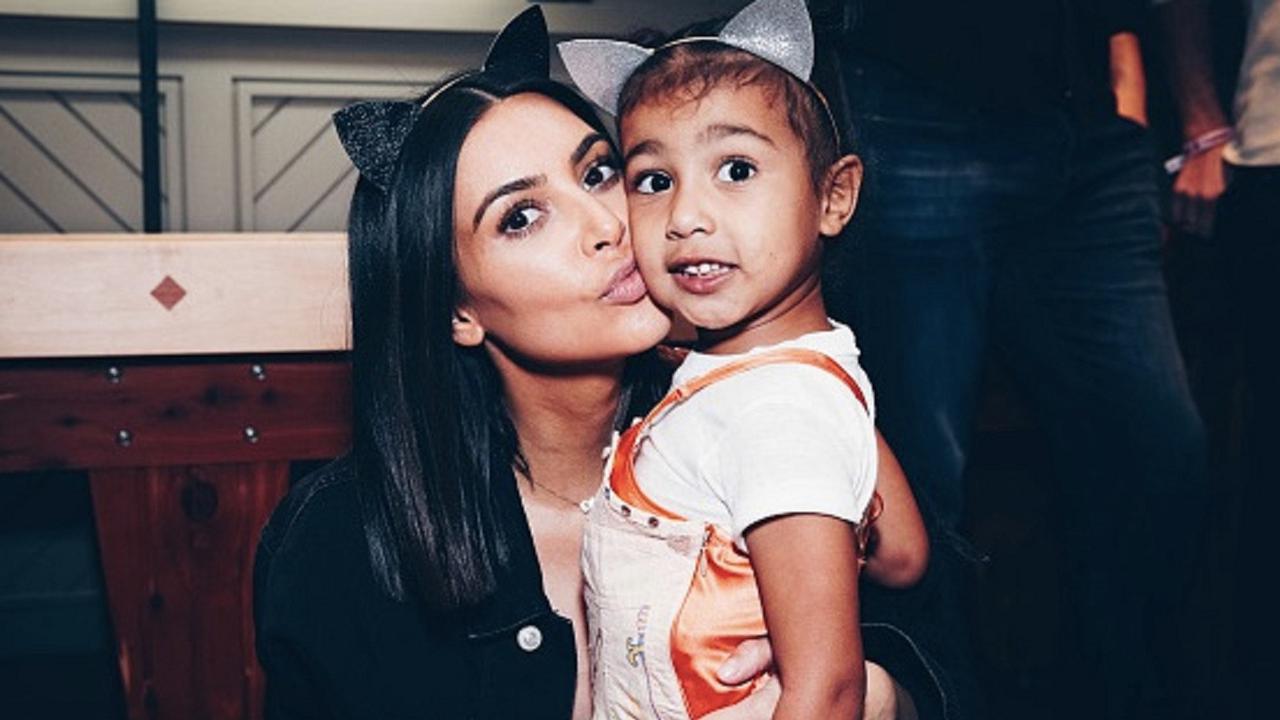 Kim Kardashian dan North West