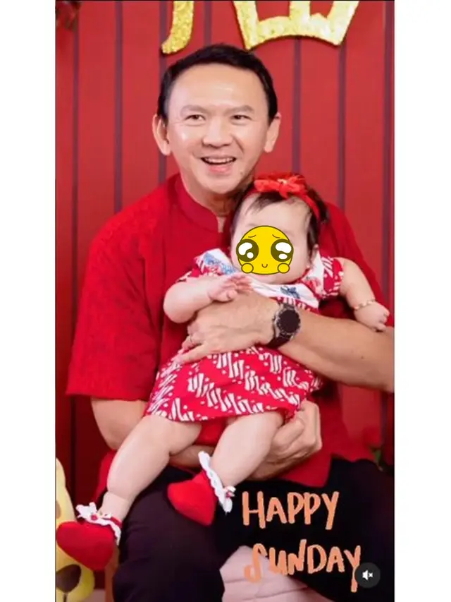 6 Pemotretan Keluarga Ahok dan Puput Nastiti Bertema Imlek 2022, Penuh Kehangatan