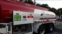 Peluncuran penerapan Biodiesel 20 persen (Foto:Liputan6.com/Ilyas I)