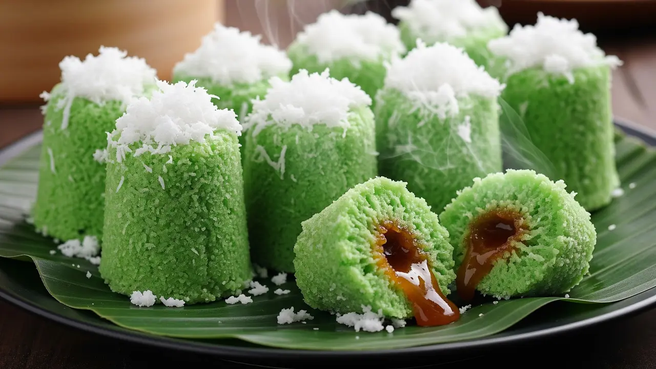 Resep Kue Putu Tepung Beras Kukus