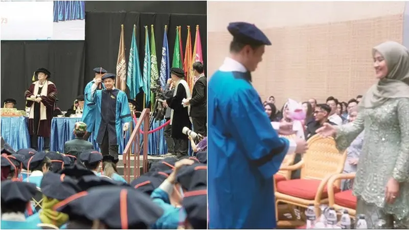 6 Potret Tommy Kurniawan Wisuda S1 di Usia 39 Tahun, Bahagia Didampingi Istri