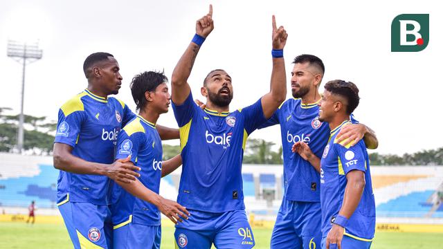 Arema FC Vs PSM Makassar.