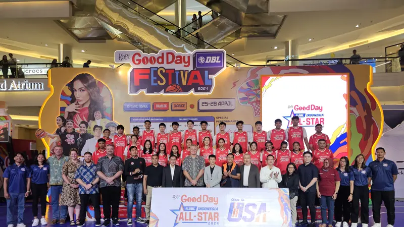 24 pemain yang terpilih sebagai DBL All-Star 2024