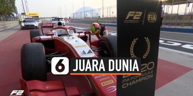 VIDEO: Mick Schumacher Menangkan Kejuaraan F2 di Bahrain