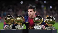 Koleksi Ballon d'Or Lionel Messi