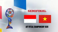 Semifinal Piala AFF Futsal 2026, Indonesia Vs Vietnam. (Bola.com/Wiwig Prayugi)