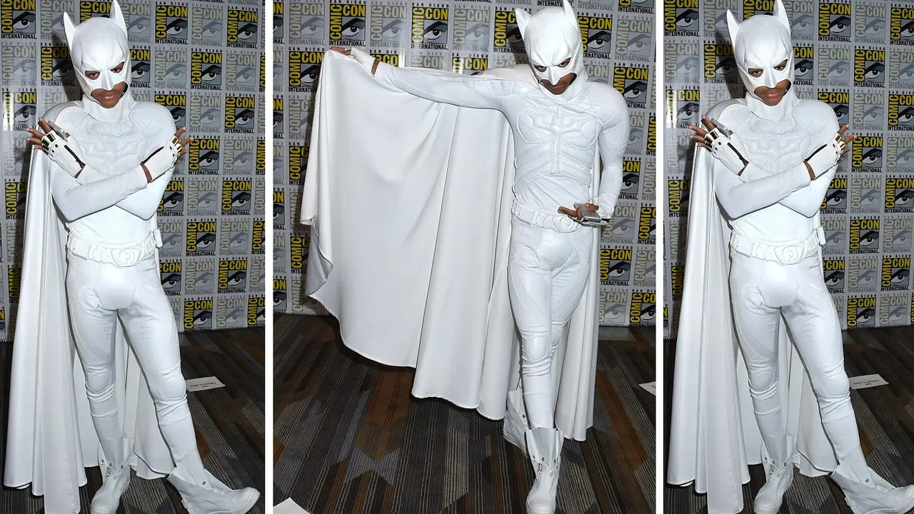 Jaden Smith White Batman Costume 0714 1
