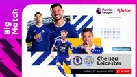 Sedang Berlangsung Live Streaming Big Match Liga Inggris Chelsea Vs Leicester City di Vidio