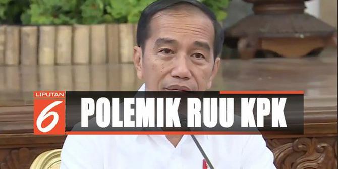 Catatan Keberatan Jokowi Terkait Revisi UU KPK