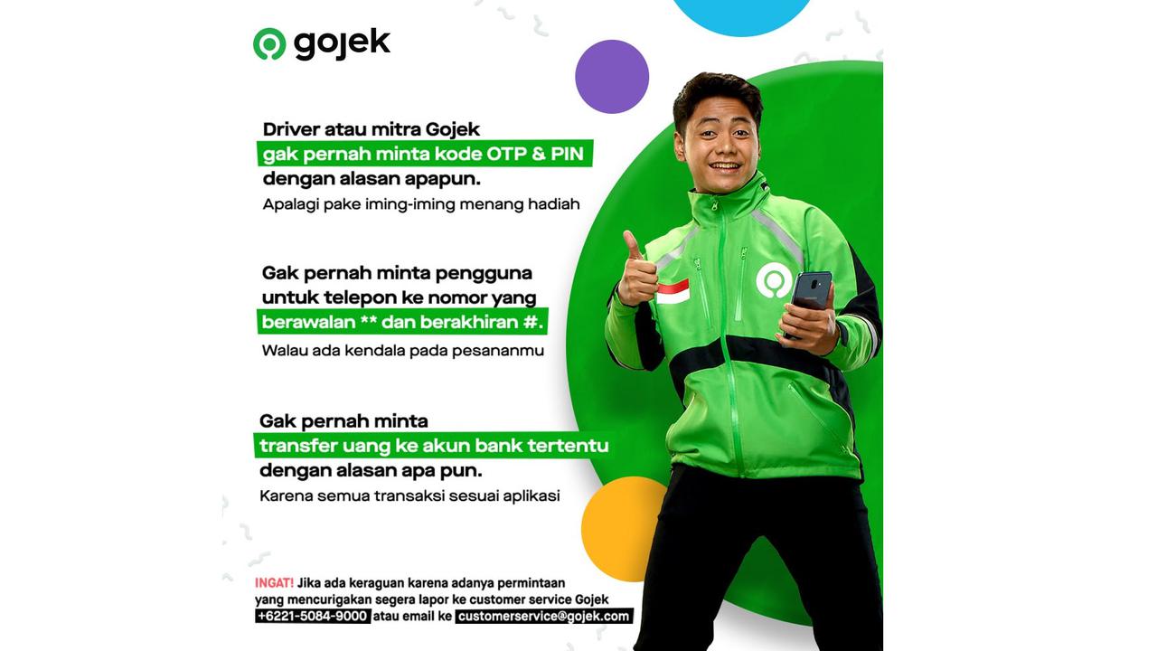 Gojek Minta Pengguna Waspada dengan Berbagai Modus Penipuan
