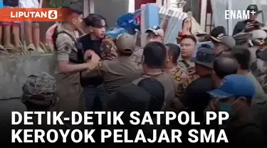 Pelajar SMA Dikeroyok Satpol PP