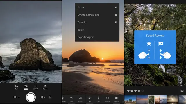 Adobe Lightroom Mobile App