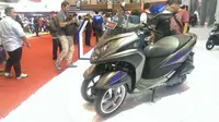 Yamaha Indonesia memperkenalkan 6 model sekaligus, salah satunya Tricity