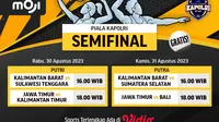 Jadwal Siaran Langsung Piala Kapolri 2023 Babak Semifinal di Vidio. (Sumber: dok. vidio.com)