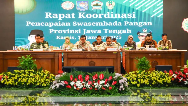 Pj Gubernur Nana Sambut Positif Target Produksi Padi 11,8 Juta Ton di Jateng pada 2025