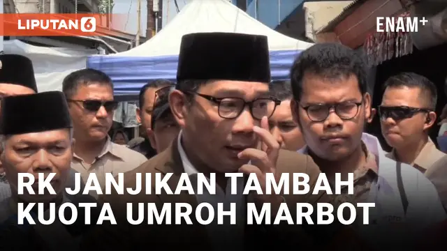 Ridwan Kamil Janji Kuota Umroh dan Haji Buat Marbot