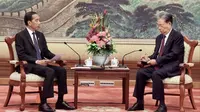 Jokowi Bertemu Ketua Kongres Rakyat Nasional China, Ini yang Dibahas