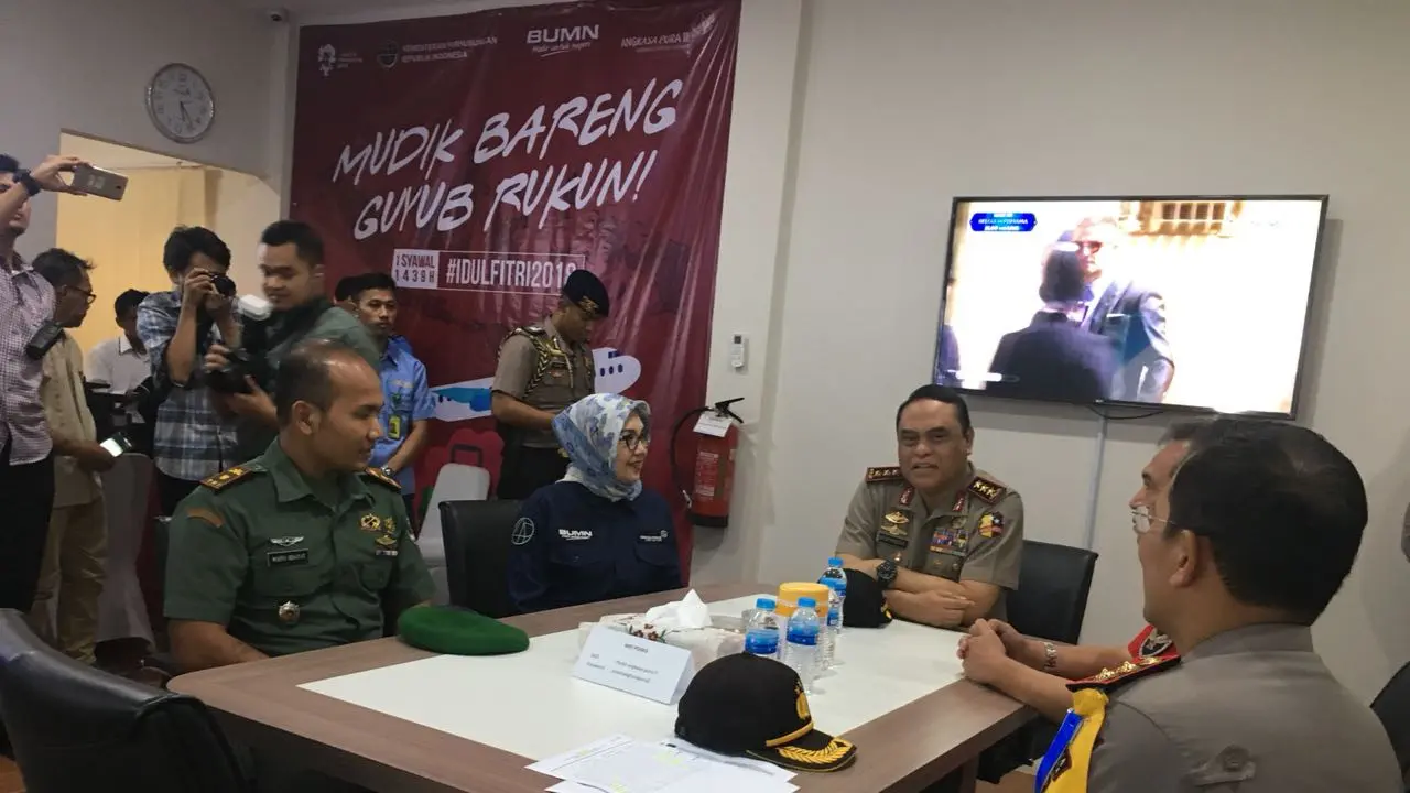 Wakapolri menyambangi Bandara Soekarno Hatta