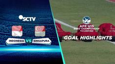 Berita video gol-gol yang dicetak Timnas Indonesia U-15 saat menghadapi Singapura U-15 di Piala AFF U-15 2019, Senin (29/7/2019).