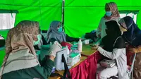 Badan Intelijen Negara Daerah Istimewa Yogyakarta (BIN DIY) menyediakan gerai vaksinasi di sejumlah objek wisata di Kota Yogyakarta. (Istimewa)