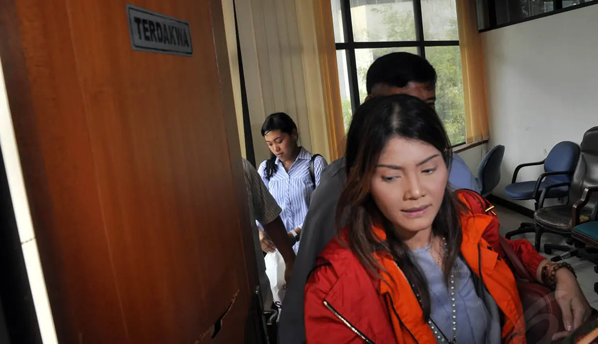 Majelis hakim tindak pidana korupsi memutuskan untuk menunda persidangan terdakwa suap SKK Migas, Artha Meris Simbolon, Jakarta, (27/10/2014). (Liputan6.com/Miftahul Hayat)