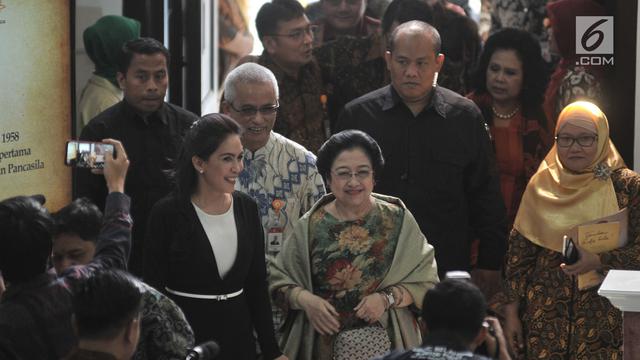Megawati dan Mahfud MD Hadiri Peringatan 73 Tahun Lahirnya Pancasila