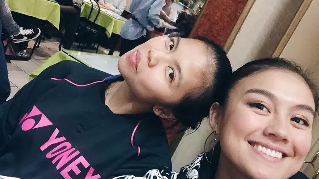 6 Potret Persahabatan Agnez Mo dan Greysia Polli, Bak Saudara Kandung