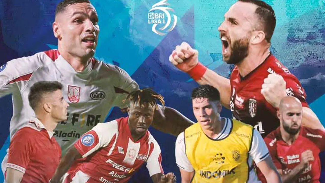 BRI Liga 1 - Duel Antarlini - Persis Solo Vs Bali United