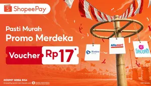 Sambut HUT RI, Aplikasi ShopeePay Tebar Promo Rp17 untuk Kebutuhan Sehari-hari